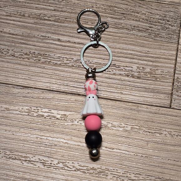 Ghost whimsy goth keychain, bag charm, tumbler charm
Handmade - Picture 1 of 1